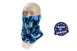 Multifunktionstuch inkl. Druck, Made in EU: Multifunktionstuch - vielseitig anwendbar! Z.b.: als MNS Maske, als Stirnband, a