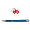 T-LITE matt, EXPRESSVEREDELUNG bis 500 Stk Lieferung in 4 Tagen: Kugelschreiber mit blau- oder schwarzschreibender Jumbofüllung, mit silberfabige